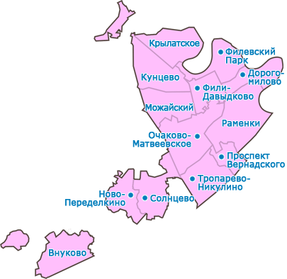 Новостройки ЗАО Москва